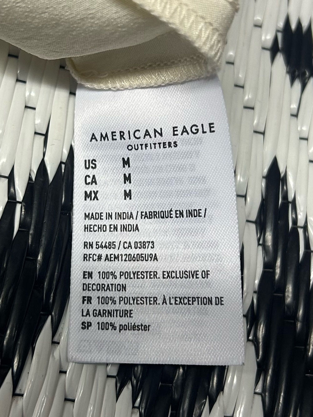 American Eagle Mesh Ruffle Cami M - Picture 8 of 8